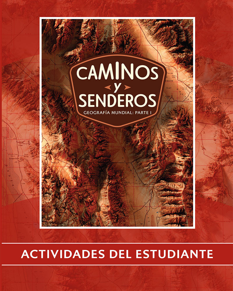 Caminos y Senderos Geografía Mundial: Parte 1, Maryland Edición | Sexto grado | Actividades para estudiantes